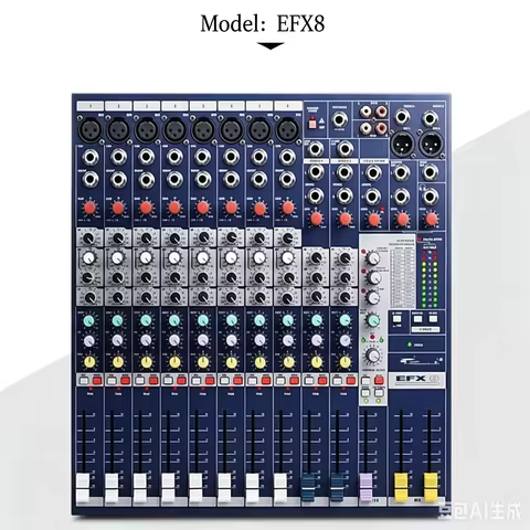 Soundcraft EFX8 EFX12 EFX16 EFX20 Professional Audio Mixer 8/12/16/20 Channel Live Sound Console For