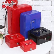 Portable iron locks, small boxes, storage boxes, cash boxes, storage boxes, coin password boxes, pig