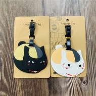 VPGX Luggage Tag Trailer Tag Boarding Pass Natsume Friends Book Cat School Bag Pendant Name Signboar