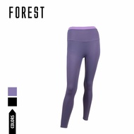 Forest Seluar Panjang | (1 Pc) Forest Ladies Nylon Spandex Sports Calf Length Yoga Pants Selected Co