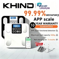 [MY Life Essential] 99.99% accuracy rate, body fat scale with APP