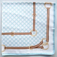 Celine Vintage Handkerchief Monogram Logo and Belt 18.5 x 18 inches
