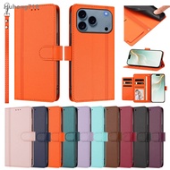 For Tecno A18 B1F B1P KE6 KE6J K17 LC7 LC8 Pouvhr Pouvoir 4 Pro 4G Flip Wallet Case Leather Drop Pro