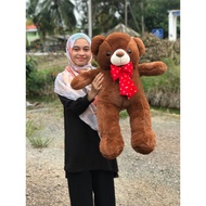 hadiah birthday polkadot bear 80cm 😍