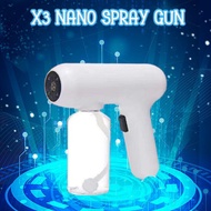 ❣✆[TODAY POS]800ML Wireless Nano Spray Gun Blue Light Nano Steam Atomizing Fogger Disinfection Spray Disinfe