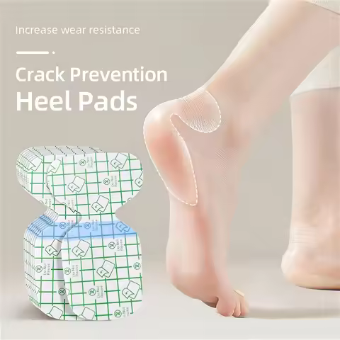 10pcs Gel Heel Protector, Foot Sticker, Pad Heel Liner Shoe Sticker Foot Care Pad