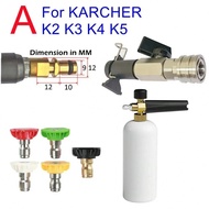 High Pressure Wash Ball Valve Kit 1/4" Quick Connector For Karcher Lavor Stihl Nilfisk Hose Direct C