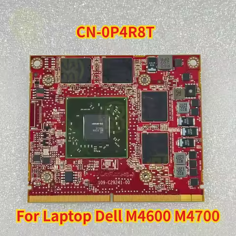 CN-0P4R8T For Laptop Dell M4600 M4700 HD6770M HD 6770M M5950 216-0810001 DDR5 1GB MXM Graphic VGA Vi
