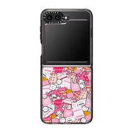 CASETiFY MY-MELODY Hard Case Samsung Galaxy Z Flip 6 / Flip 5 / Flip 4 / Flip 3 Clear Acrylic Protec