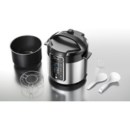 Midea MY-CS6037P 6L InnerChef Pressure Cooker, Black and Grey Equipped with 24 hour preset timer & r