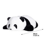 Cute Panda Plushie Snuggle Buddy Panda Toy Adorable Panda Plush Toy Soft Stuffed Animal Doll for Gir