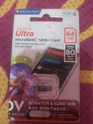 jual Memory Card Hp micro Sandisk Asli(64Gb)
