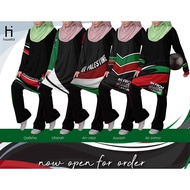 Palestine Series Muslimah Baju Israel Free Palestine Jersey Muslimah Microfibre Baju Muslimah Palest