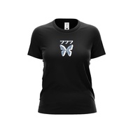 Áo Thun Baby Tee AB006 Miucho Form Ôm Cotton Co Giãn In Graphic Hình Bướm