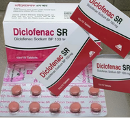 Diclofenac SR Sodium ** In 10 papan 10×10=100 pes **** Stock available.