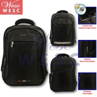 WESC-TRD Urban Design Large Water Resistant Laptop Backpack Laptop Bag  Travel Bag Beg Komputer Besa
