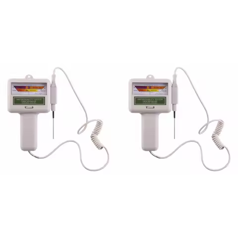 AA81-2X Water PH Chlorine Tester Swimming Pool Quality Spa Level Meter Analysis Measurement Monitor 