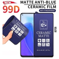 Blue NANO Tempered Glass Glare for Vivo Y01 Y02 Y1s Y11 Y12 Y12S Y15 Y15S Y16 Y17 Y19 Y20 Y21 Y22 Y3