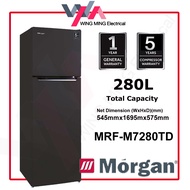 [ SAVE 4.0 ] Morgan 280L Refrigerator 2 Door/Peti Ais 2 Pintu (MRF-M7280TD) Peti Sejuk/Fridge/冰箱