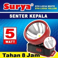 SOLAR HEAD FLASHLIGHT SYH L053A (5WATT) / LIGHT HEAD FLASHLIGHT / EMERGENCY LIGHT - ORIGINAL