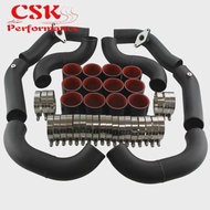 2.75'' Turbo Intercooler  Piping Kit Fit For Nissan GT-R R35 VR38DET VR38 09-15 Black