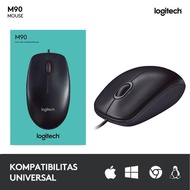 Logitech M90 Mouse USB Optical Wired Mouse