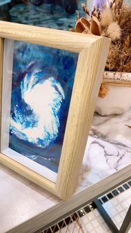 Epoxy環氧樹脂海洋海浪4x6復古簡約相框