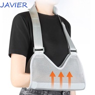 JAVIER Shoulder Arm Sling, Adjustable Breathable Shoulder Immobiliser, Fracture Supplies Comfortable
