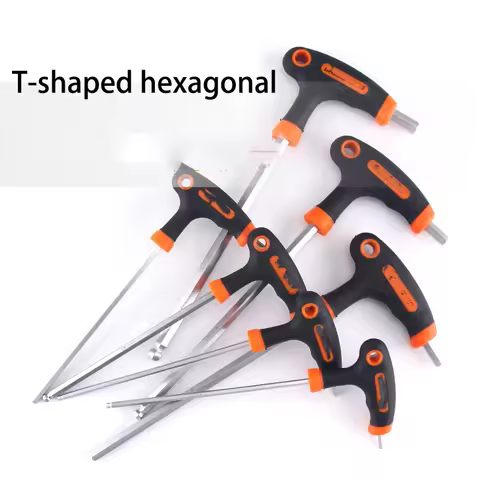 T-Handle Spanner Allen Keys T-Handle Allen Key Screwdriver Driver Tool Hex Wrench