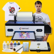 TIFFAN A3 A3+ DTF Printer 30 cm Direct Transfer Film Desktop A3 UV DTF Film Printer T Shirt Printing