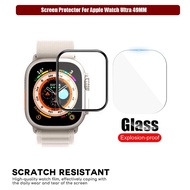 3D PMMA / Tempered Glass Anti-Scratch Screen Protector for Apple Watch Ultra 49mm