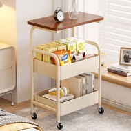 [48H Shipping] Courtyard decoration, living room sofa side table, creative trolley storage, mobile t