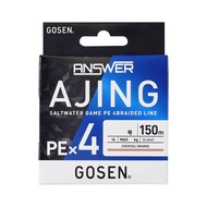 Gosen Answer Ajing PE4 150m 0.25 6lb
