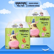 Combo 2 Packs of NABIZAM Ultra Thin Korean Diaper Pants Anti-Spill Thin Size XL For Babies From 11-16kg (26 Pieces / Bag) 0