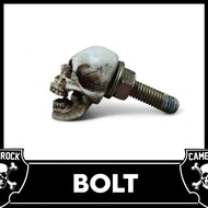 Skull bolt nut Skull number plate bolt/ Skull bolt/ screw bolt and nut set
