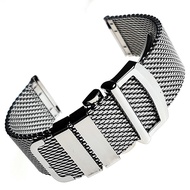Mesh Milanese Watch Band for Omega Seamaster 007 Bracelet High-end Stainless Steel Strap for IWC Pilot Folding Buckle 20mm 22mm