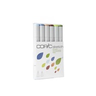 COPIC Sketch Marker 6Cols Set Earth