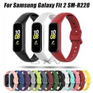 Silicone Sport Strap for Samsung Galaxy Fit2 SM-R220 Wristband Bracelet Replacement Band for Samsung