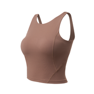 【Jollynn】 Bra Active High Neck Sports Bra Top สปอร์ตบรา ย้านุ่มใส่สบาย มีความยืดหยุ่นสูง ระบายอากาศไ