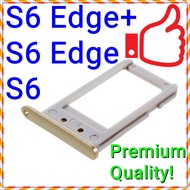 (3 Colors) NEW ORI SIM Card Tray Slot Holder for Samsung Galaxy S6 Edge+ / S6 Edge / G928F G925F G92