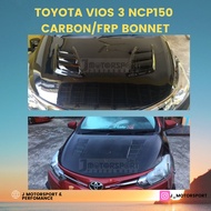 Toyota Vios NCP150 Front Bonnet Design 2013 - 2018 Bonet Depan