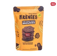 Krenies Brownies Kering Tipis Crunchy Cemilan Keluarga 60g