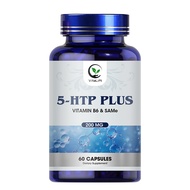 VitaLift 5-HTP viên nang 200mg với B6 để hỗ trợ giảm căng thẳng Sức khỏe não Tăng cường tâm trạng Gi