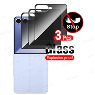 3 pieces For Samsung Galaxy Z Flip 7 5G ZFlip7 zFlip Flip7 Anti-Peep Glass Screen Protector Privacy 
