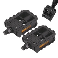 1 pair Universal 9/16 inch Cycling Plastic MTB Mountain Bike Bicycle Folding Pedals Non-slip