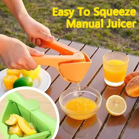 Juice Extraction Lemon Lime Squeezer Easy to Use with Leverage Squeezer with Built in Strainer Juice