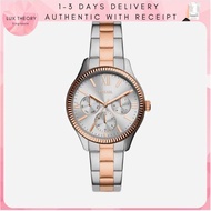 INSTOCK Fossil Women's Rye Multifunction, Silver-Tone Alloy Watch