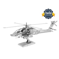 REPLIKA Replica Miniature Helicopter AH-64 APACHE Puzzle Metal 3D MB-021