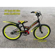 20 INCH SAVA SINGLE SPEED KID Bicycle 20" SAVA CLADIATOR Basikal Budak Untuk Umur 5-8 Tahun Kid Bike