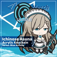 Keychain Blue Archive Ichinose Asuna